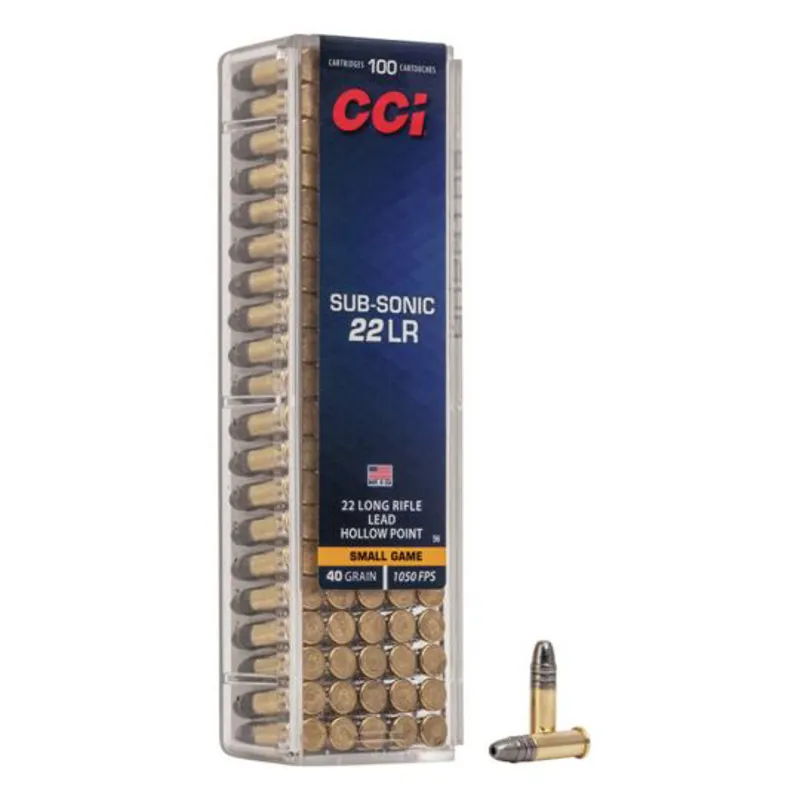 CCI 40gr Subsonic Ammunition